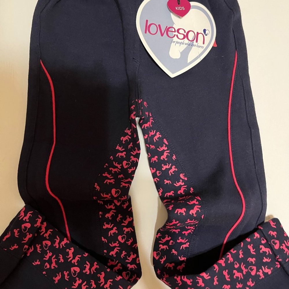 Loveson Kids Horseback Riding Tights